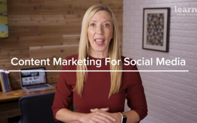 Content Marketing For Social Media at Learn from Fiverr