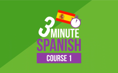 3 Minute Spanish – Course 1 | Language lessons for beginners at Udemy
