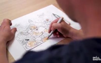 Mastering Illustration: Sketching, Inking & Color Essentials at Skillshare